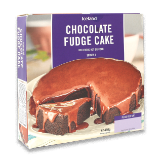 اشتري آيسلاند كيك بالشوكولاتة والفدج - 450 غرام في السعودية