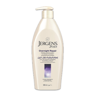 Buy Jergens Over Night Repair Restoring Body Moisturizer - 600Ml in Saudi Arabia