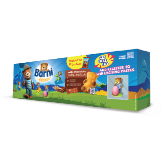Barni Bear With Chocolate Cake Biscuit - order the best from MegaMarket
