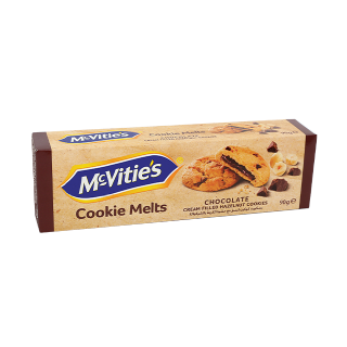 Buy Mcvitie's Cookies Hazelnut With Cream Filling With Chocolate - 12×90G in Saudi Arabia