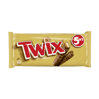 Buy Twix Twin Chocolate With Caramel - 5×50G in Saudi Arabia