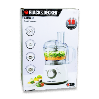 Buy Black & Decker Food Processor 400W - 1PCS in Saudi Arabia
