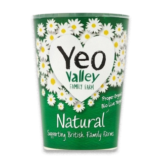 Buy Yeo Valley Organic Natural Yogurt - 150G in Saudi Arabia