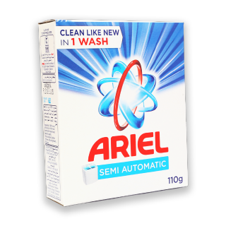Buy Ariel Semi Automatic Laundry Powder Detergent - 110G in Saudi Arabia