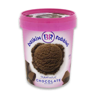 Buy Baskin Robbins Chocolate Ice Cream - 1L in Saudi Arabia