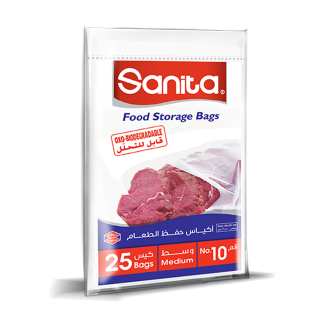 Buy Sanita Food Storage Bags 25 bag - 25 Bags in Saudi Arabia
