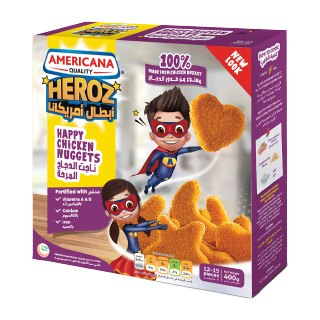 Buy Americana Happy Chicken Nuggets - 400G in Saudi Arabia