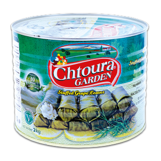 Buy Chtoura Garden Stuffed Grape Leaves - 1.5 kg in Saudi Arabia