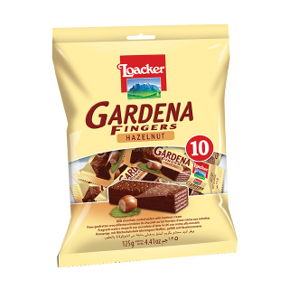 Buy Loacker Gardena Fingers Hazelnut - 125G in Saudi Arabia