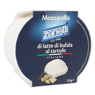 Buy Zanetti Buffalo Mozzarella with Truffle - 125G in Saudi Arabia