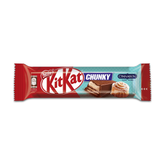 Buy KitKat Chunky Cinnabon Chocolate Bar - 41.5G in Saudi Arabia