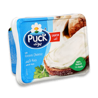 Buy Puck Natural Cream Cheese Lighter - 200G in Saudi Arabia