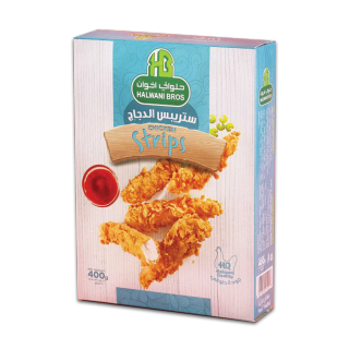 اشتري حلواني اخوان ستريبس الدجاج - غرام 400 في السعودية