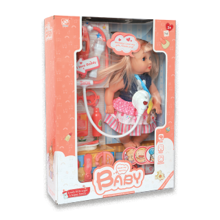 Buy  Baby Doll With Doctor Set - 1 PCS in Saudi Arabia