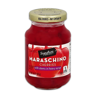 Buy Safeway Signature Select Cherries Maraschino With Stems - 10Z in Saudi Arabia