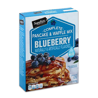 Buy Safeway Signature Select Pancake And Waffle Mix Blueberry - 28Z in Saudi Arabia