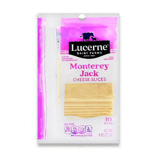 Buy Safeway Lucerne Sliced Cheese Monterey Jack - 8Z in Saudi Arabia