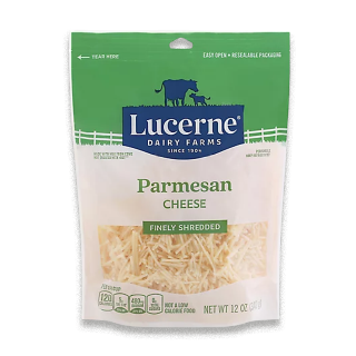 Buy Safeway Lucerne Parmesan Cheese Finely Shredded - 12Z in Saudi Arabia