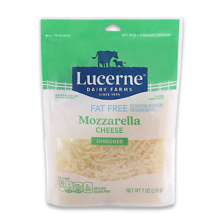 Buy Safeway Lucerne Shredded Mozzarella Cheese Fat Free - 7Z in Saudi Arabia