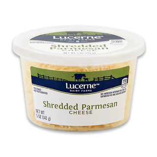 Buy Safeway Lucerne Shredded Parmesan Cheese Tub - 5Z in Saudi Arabia