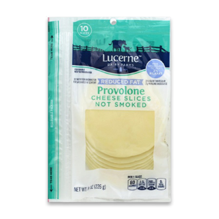 اشتري سيفوي Lucerne Provolone Reduced Fat Sliced Cheese - 8Z في السعودية