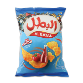 اشتري البطل بطاطس بالنكهة الكاتشب - 132 غرام في السعودية