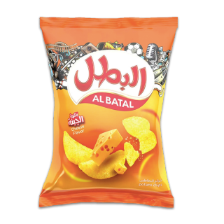 Buy Al Batal Cheese Flavour Potato Chips - 132G in Saudi Arabia