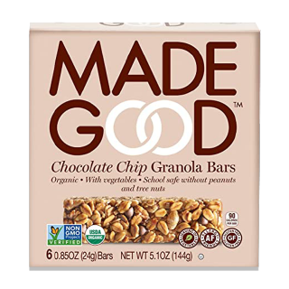 Buy MadeGood Organic Chocolate Chip Bars - 0.85Z in Saudi Arabia