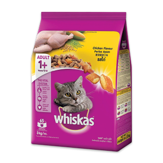 Buy Whiskas Pouch Chicken Flavour - 3Kg in Saudi Arabia