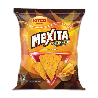 Buy Kitco Tortilla Chips With Nacho Cheese - 180G in Saudi Arabia