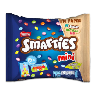 Buy Nestle Smarties Mini Chocolate - 216G in Saudi Arabia