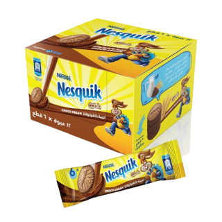 Buy Nestle Nesquick Chocolate Biscuit - 56G in Saudi Arabia