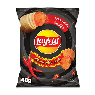 اشتري ليز بطاطس حار نار - 48 غرام في السعودية