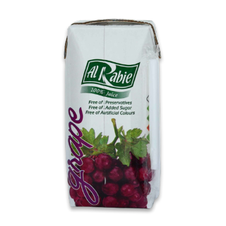 Buy Al Rabie Grapes Juice - 18×185Ml in Saudi Arabia