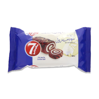 Buy 7 days Swiss Roll Vanilla - 250G in Saudi Arabia