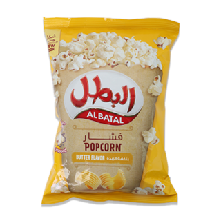 Buy Al Batal Popcorn Butter Flavor - 23G in Saudi Arabia