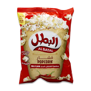 Buy Al Batal Popcorn Hot Chilli - 23G in Saudi Arabia