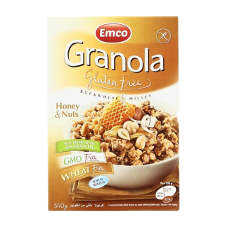 Buy Emco Granola Honey & Nuts - 340G in Saudi Arabia