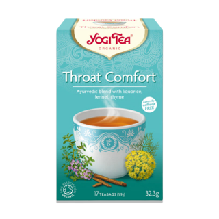 Yogi Tea, Honey Lemon Throat Comfort, 16 Count, Packaging May Vary