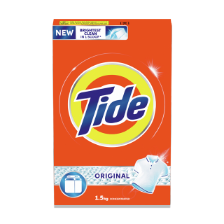 Buy Tide Laundry Powder Detergent Original Scent - 1.5Kg in Saudi Arabia