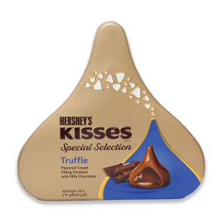 Buy Hershey's Kisses Special Selection Truffle Tin - 190G in Saudi Arabia