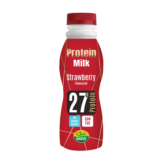 Buy Nada Milk Protein  Strawberry - 320Ml in Saudi Arabia