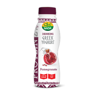 Buy Nada Greek Yoghurt drink with Pomegranate - 320Ml in Saudi Arabia