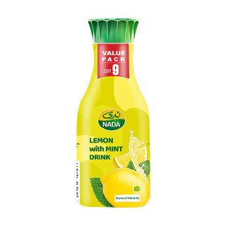 Buy Nada Fresh Lemon With Mint Juice - 1.34L in Saudi Arabia