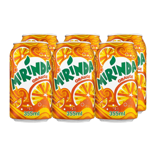 اشتري ميرندا برتقال - 355x6 مل في السعودية