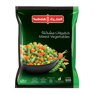 Buy Sunbulah Frozen Mixed Vegetables - 800G in Saudi Arabia