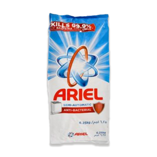 Buy Ariel Antibacterial Laundry Detergent Semi-Automatic - 6.25Kg in Saudi Arabia