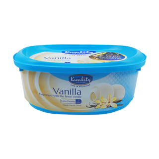 Buy Kwality Vanilla Ice Cream - 1L in Saudi Arabia