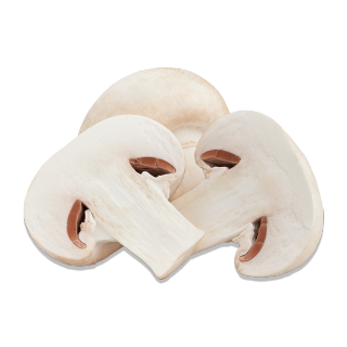 Buy  Mushroom White Sliced Holland or Oman - 250G in Saudi Arabia