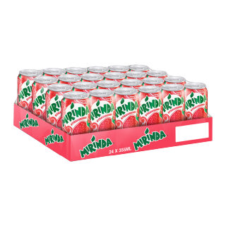 Buy Mirinda Strawberry Can - 6 × 330-355Ml in Saudi Arabia